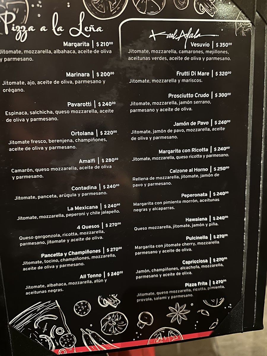 Menu Pavarotti Ristorante-10