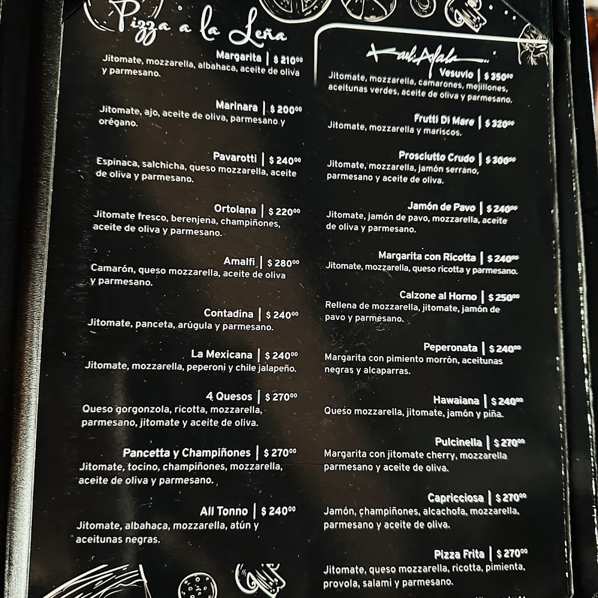 Menu Pavarotti Ristorante-4