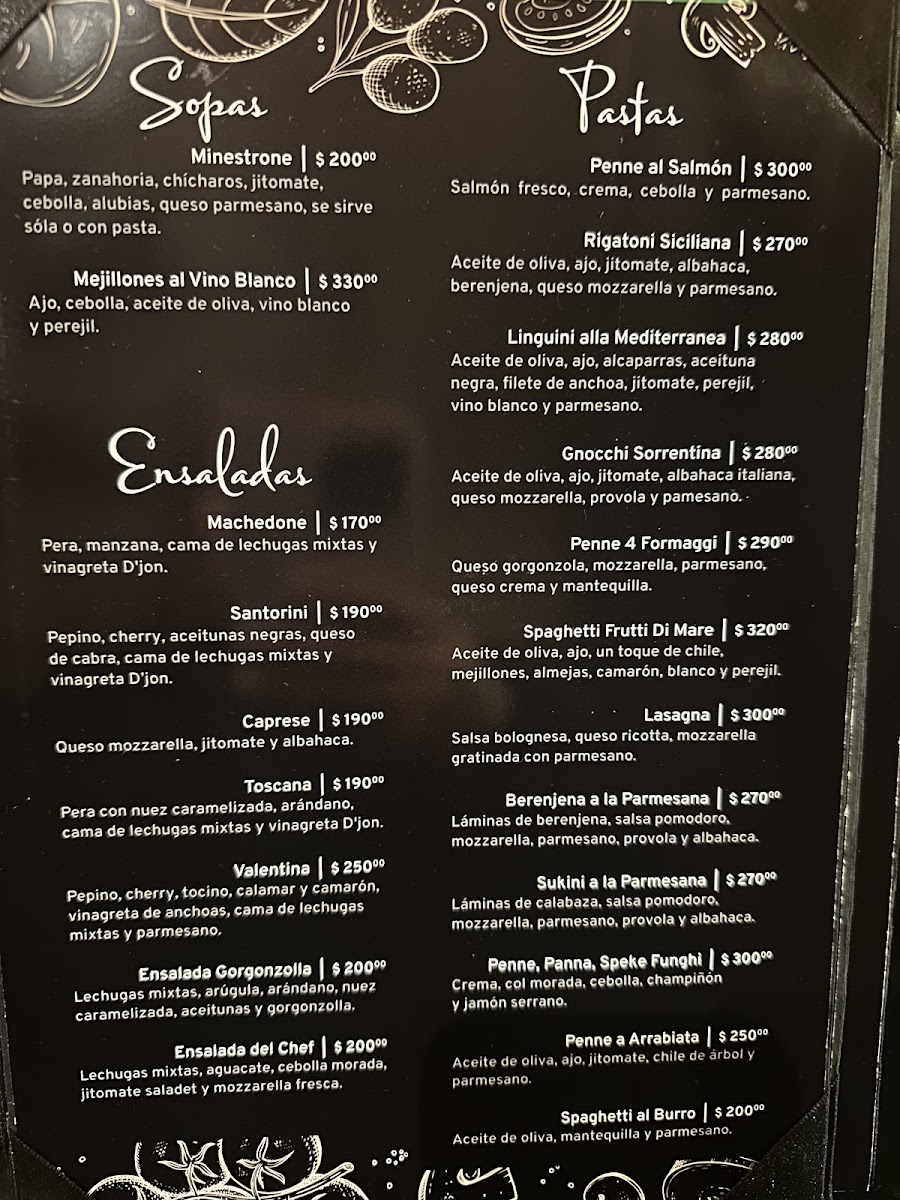 Menu Pavarotti Ristorante-6