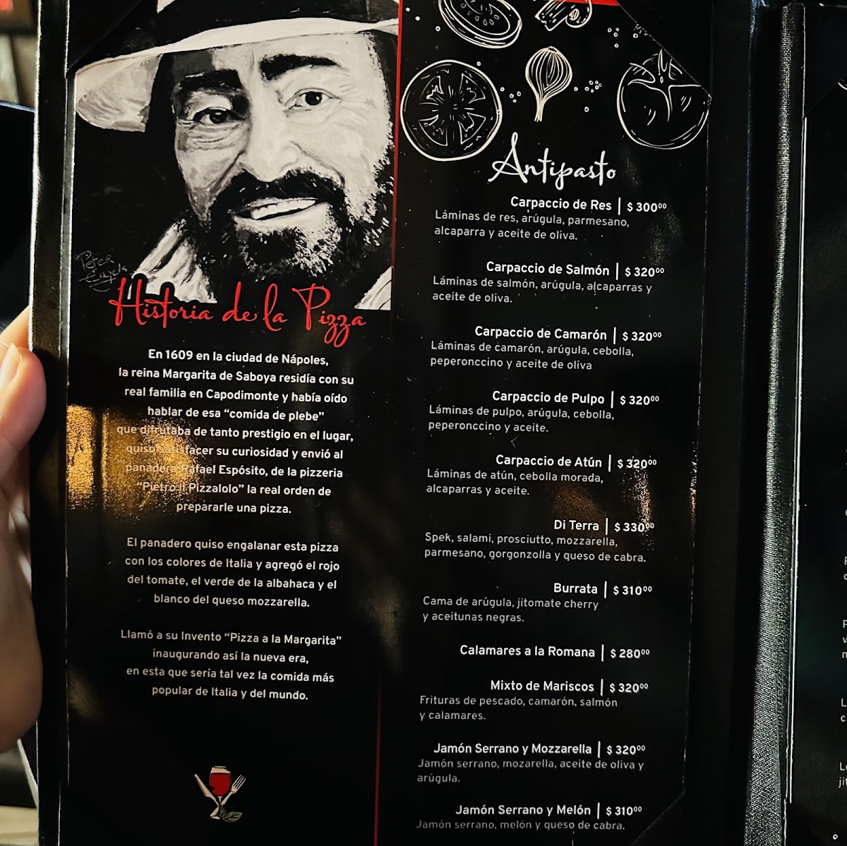 Menu Pavarotti Ristorante-8